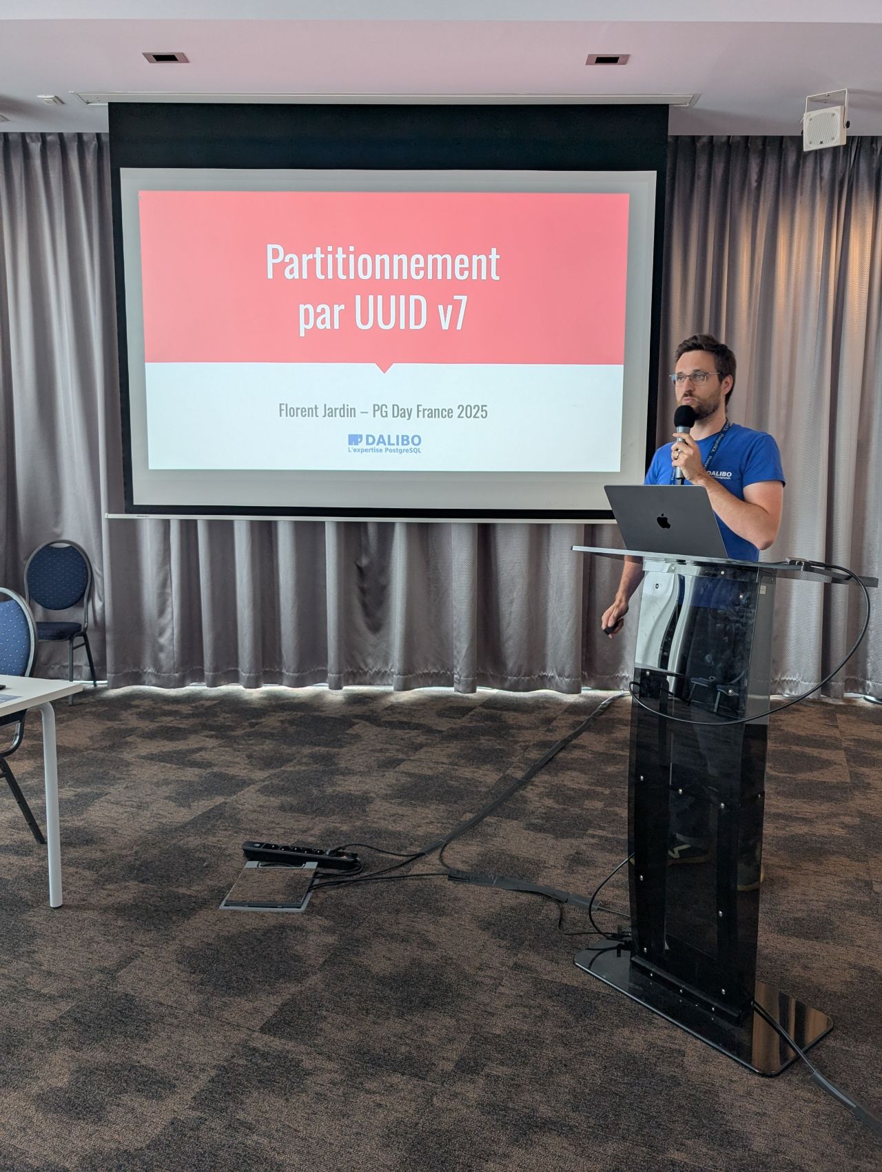 Florent présente le partitionnement avec UUID v7
